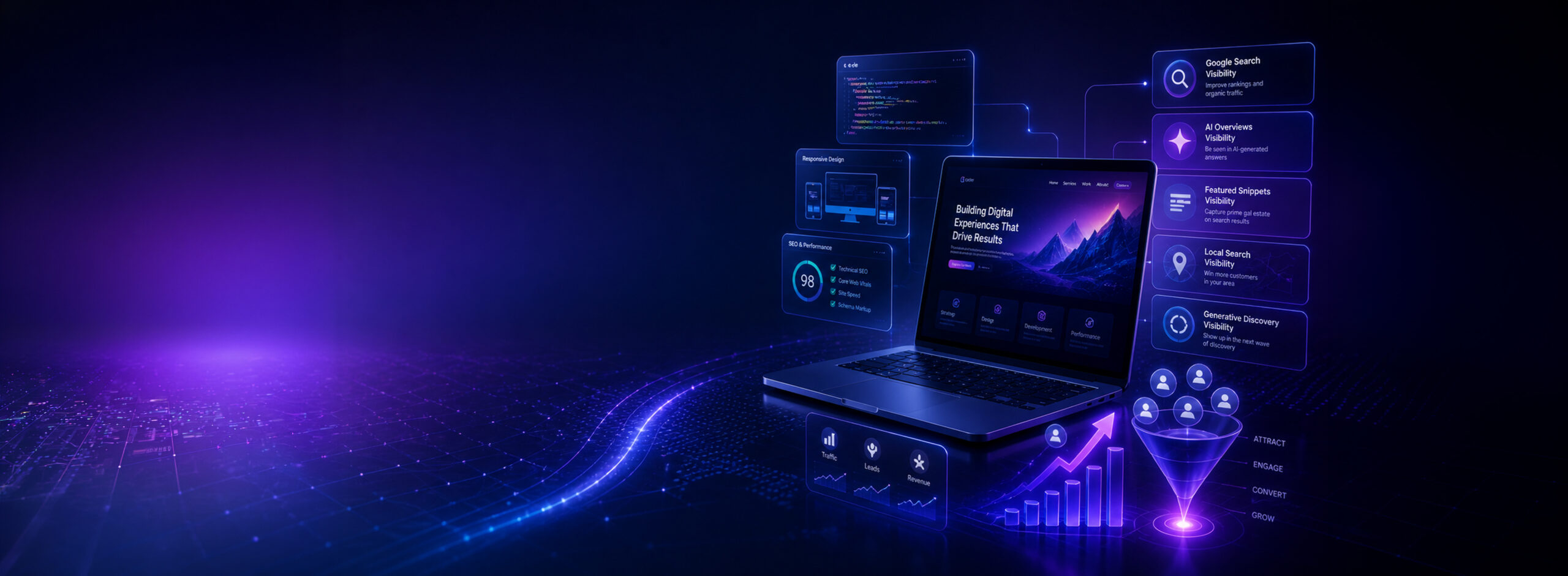 WEB DESIGN & DEVELOPMENT BANNER